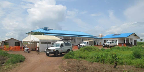 A clinic in Sierra Leone